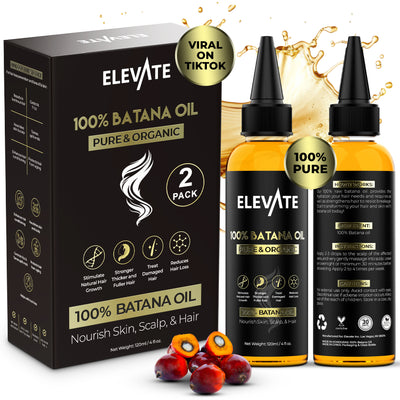 Elevate Batana Oil for Hair Growth | 100% Pure & Natural Raw Organic from Honduras